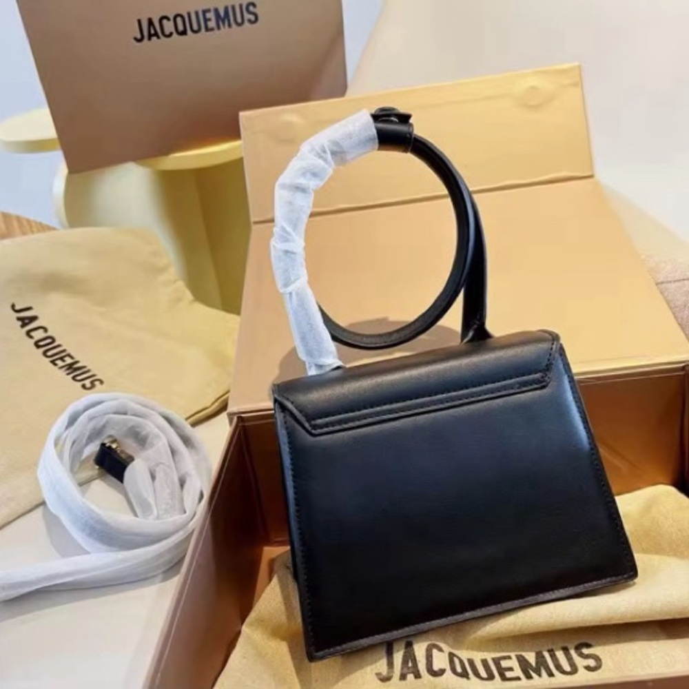 Jacquemus Noir Leather Bag